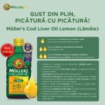 NOU! MÖLLER’S COD LIVER OIL OMEGA-3 LEMON Flavour FAMILY, 500 ml 2 new slider lemon1